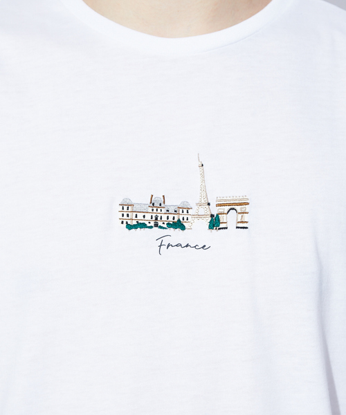 ABAHOUSE GRAY(アバハウスグレイ)の「【展開店舗限定】CITYカラー刺繍 半袖Tシャツ(Tシャツ/カットソー・メンズ・ホワイト系その他/ホワイト系その他2/ホワイト系その他3・46/48)」の13枚目の写真