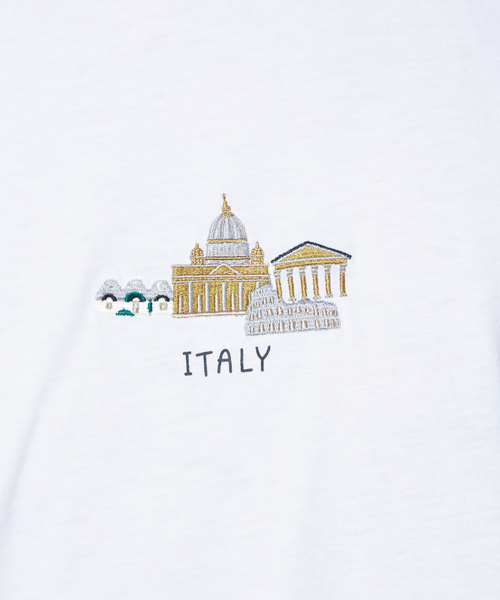 ABAHOUSE GRAY(アバハウスグレイ)の「【展開店舗限定】CITYカラー刺繍 半袖Tシャツ(Tシャツ/カットソー・メンズ・ホワイト系その他/ホワイト系その他2/ホワイト系その他3・46/48)」の16枚目の写真