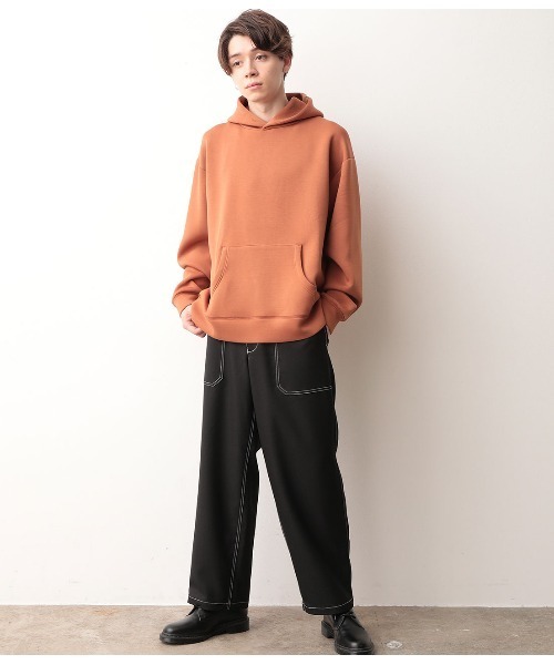 JUNRED（ジュンレッド）の「【セットアップ可能】ラスターツイルベイカーパンツ（その他パンツ・メンズ・ブラック/ダークブラウン・S/M/L）」の9枚目の写真