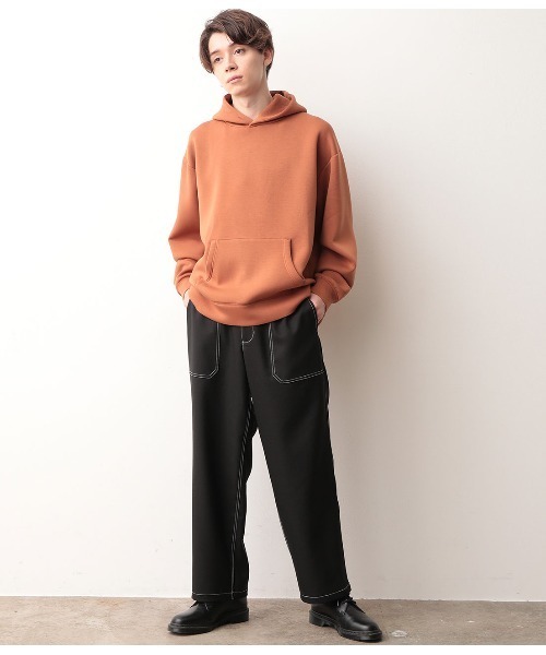 JUNRED（ジュンレッド）の「【セットアップ可能】ラスターツイルベイカーパンツ（その他パンツ・メンズ・ブラック/ダークブラウン・S/M/L）」の10枚目の写真