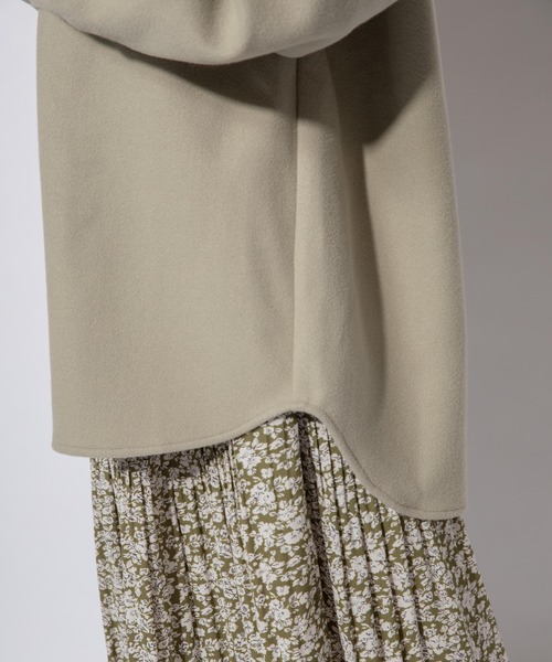 Mysa&Liina（ミーサリーナ）の「バンドカラーCPOジャケット（その他アウター・レディース・ブラウン/ミント/アイボリー/ブラック/グリーン・M）」の13枚目の写真