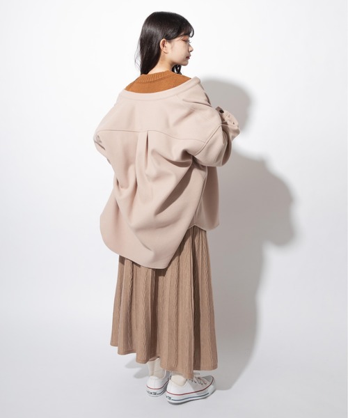 Mysa&Liina（ミーサリーナ）の「バンドカラーCPOジャケット（その他アウター・レディース・ブラウン/ミント/アイボリー/ブラック/グリーン・M）」の22枚目の写真