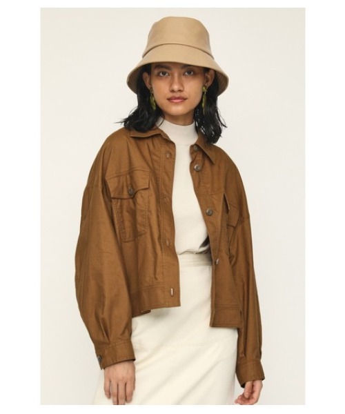 セール Cotton Light Sh ジャケット コットンライトシャツジャケット ミリタリージャケット Sly スライ のファッション通販 Zozotown