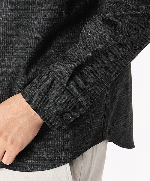 COMME CA ISM(コムサイズム)の「シャツブルゾン(ブルゾン・メンズ・グリーン/ワイン・SMALL/MEDIUM/LARGE)」の11枚目の写真