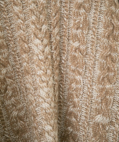 LOWRYS FARM(ローリーズファーム)の「MIXケーブルプルオーバー 918843(ニット/セーター・レディース・オフホワイト/ベージュ/ピンク・FREE)」の19枚目の写真