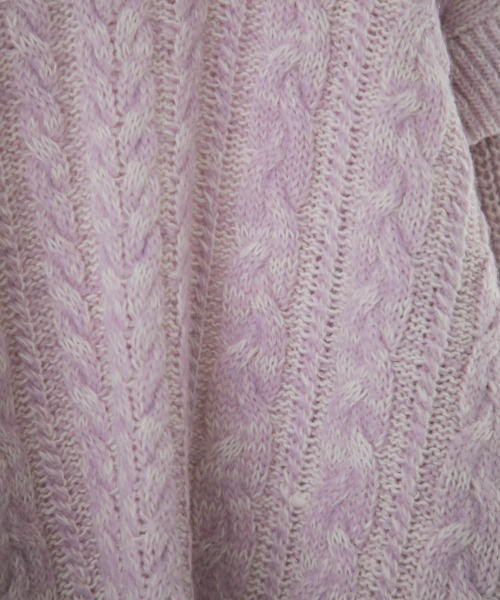 LOWRYS FARM(ローリーズファーム)の「MIXケーブルプルオーバー 918843(ニット/セーター・レディース・オフホワイト/ベージュ/ピンク・FREE)」の21枚目の写真