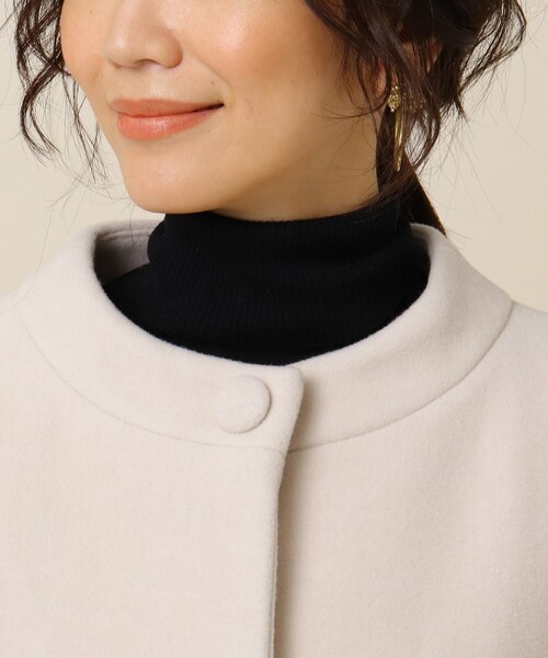 anatelier（アナトリエ）の「◇スーパー140スタンドカラーロングコート  