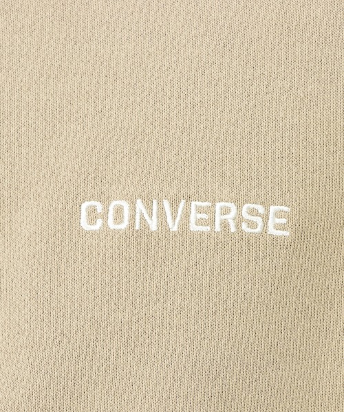 CONVERSE(コンバース)の「CONVERSE コンバース ブランドロゴ ワンポイント 刺繍トレーナー(スウェット・メンズ・ベージュ/ブラック/ホワイト/グレー/レッド/ライトグレー・XL/L/M)」の16枚目の写真