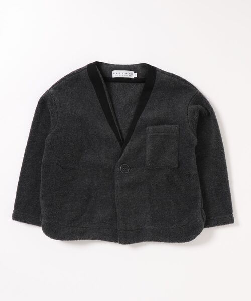 EAST END HIGHLANDERS スタンドカラーコート Black EAST END HIGHLANDERS スタンドカラーコート Black