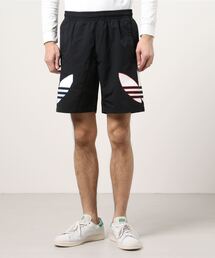 adidas アディダス　フランス代表　トリコロールハーフパンツ　L 90s タグ付き アディダス ハーフパンツ 3L トリコロール
