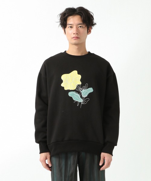 DRUG WITHOUT SIDE EFFECT(ドラッグ ウィズアウト サイド エフェクト)の「DRUG WITHOUT SIDE EFFECT/DWS FLOWERプルオーバー 2932646(スウェット・レディース・ブラック・FREE)」の8枚目の写真
