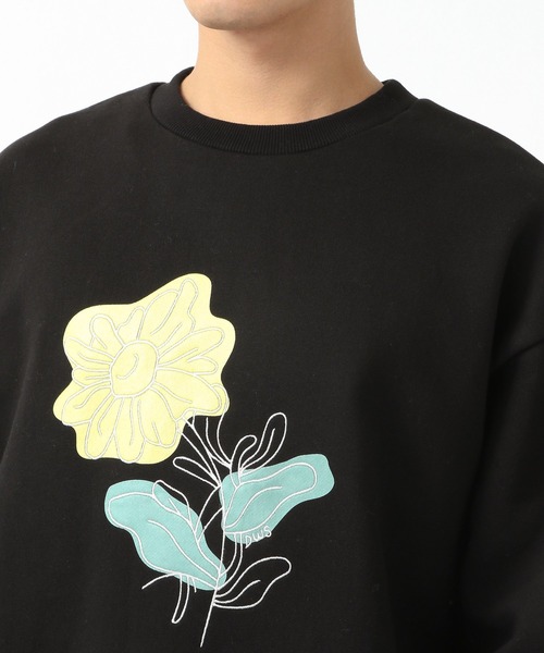 DRUG WITHOUT SIDE EFFECT(ドラッグ ウィズアウト サイド エフェクト)の「DRUG WITHOUT SIDE EFFECT/DWS FLOWERプルオーバー 2932646(スウェット・レディース・ブラック・FREE)」の11枚目の写真