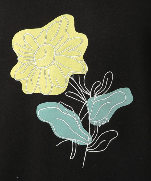 DRUG WITHOUT SIDE EFFECT(ドラッグ ウィズアウト サイド エフェクト)の「DRUG WITHOUT SIDE EFFECT/DWS FLOWERプルオーバー 2932646(スウェット・レディース・ブラック・FREE)」の12枚目の写真