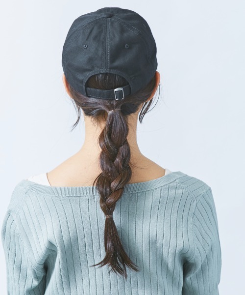 CONVERSE（コンバース）の「【CONVERSE】C.TWILL CAP / 【コンバース】コットンツイル　キャップ　オーバーライド（キャップ・レディース・ダークブルー/ベージュ系その他/オレンジ系その他/ベージュ/ライトグリーン/ブラック/レッド/マスタード/スカイブルー/ライトベージュ/グリーン/キャメル・FREE）」の14枚目の写真