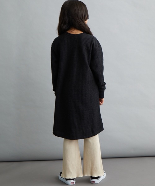 ＆yam（アンドヤム）の「ﾐﾙﾜｯﾌﾙﾜﾝﾋﾟｰｽ（ワンピース・キッズ・ホワイト/ベージュ/ブラック/ブラウン・100/110/120/130/140/150/160）」の6枚目の写真