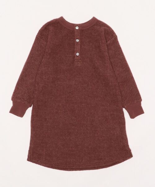 ＆yam（アンドヤム）の「ﾐﾙﾜｯﾌﾙﾜﾝﾋﾟｰｽ（ワンピース・キッズ・ホワイト/ベージュ/ブラック/ブラウン・100/110/120/130/140/150/160）」の11枚目の写真