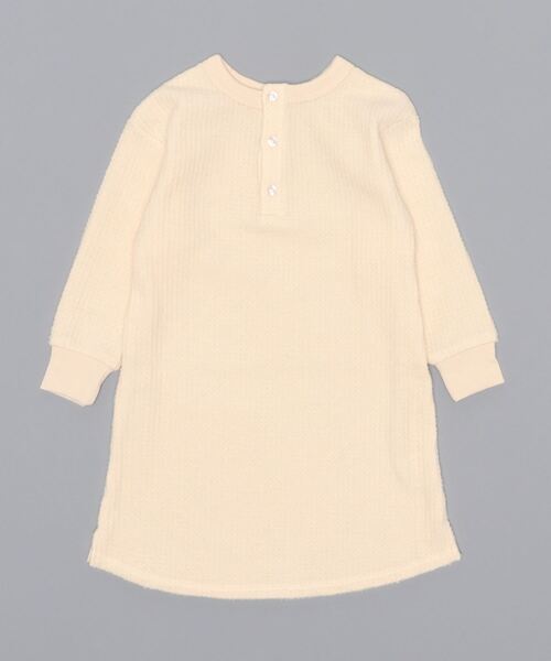 ＆yam（アンドヤム）の「ﾐﾙﾜｯﾌﾙﾜﾝﾋﾟｰｽ（ワンピース・キッズ・ホワイト/ベージュ/ブラック/ブラウン・100/110/120/130/140/150/160）」の7枚目の写真