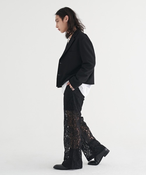 FEKETE（フェケテ）の「FEKETE MADE LACE SLACKS PANTS（SET-UP