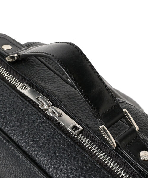 B:MING by BEAMS（ビーミングバイビームス）の「SEEKER / LEATHER BACKPACK（バックパック/リュック・メンズ・ブラック・ONE SIZE）」の6枚目の写真