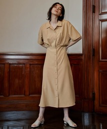 select MOCA | 2021 SS ウエストタックワッシャーワンピース(ワンピース)