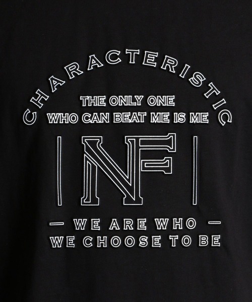 NICOLE CLUB FOR MEN（ニコルクラブフォーメン）の「エンボスロゴプリント5分袖Tシャツ（Tシャツ/カットソー・メンズ・ブラック/ホワイト/ボルドー・MEDIUM/LARGE/X-LARGE）」の5枚目の写真