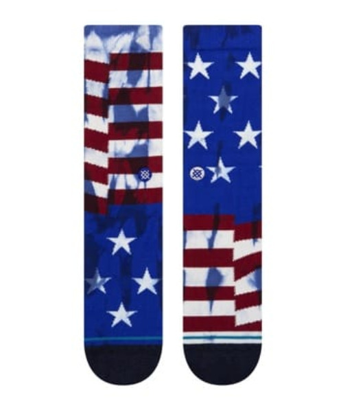 STANCE（スタンス）の「STANCE/スタンス ソックス THE BANNER A556A21BAN（ソックス/靴下・メンズ・ネイビー系・L）」の2枚目の写真