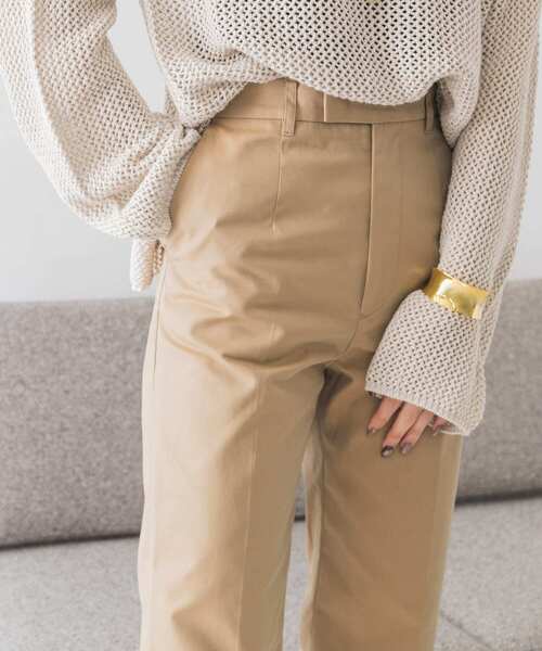 美品⭐️ジャーナルスタンダードレサージュ FINXギャバチノパンツ36 美