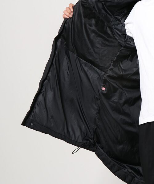 B'2nd(ビーセカンド)の「FILA×PROJECT 7 (フィラ×プロジェクト 7 ) BTS着用 中綿ロングブルゾン BM3057(ブルゾン・メンズ・ブラック・MEDIUM/LARGE)」の4枚目の写真