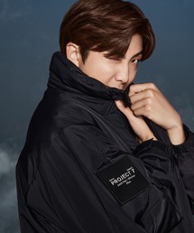 FILA×PROJECT 7 (フィラ×プロジェクト 7 )　BTS着用　中綿ロングブルゾン BM3057