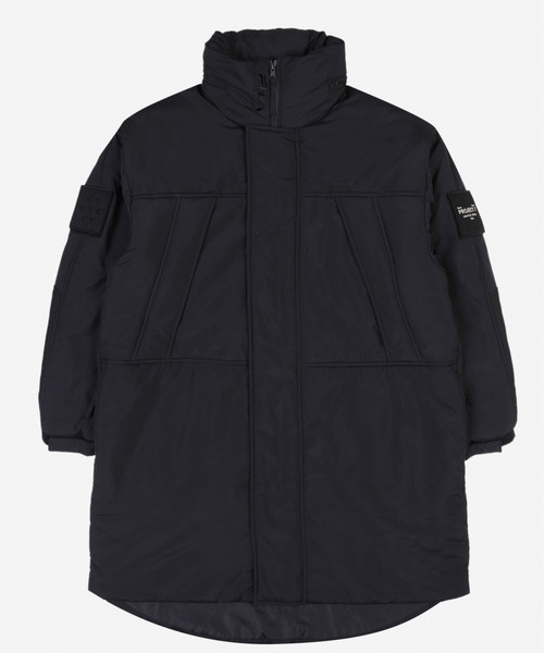 B'2nd(ビーセカンド)の「FILA×PROJECT 7 (フィラ×プロジェクト 7 ) BTS着用 中綿ロングブルゾン BM3057(ブルゾン・メンズ・ブラック・MEDIUM/LARGE)」の8枚目の写真