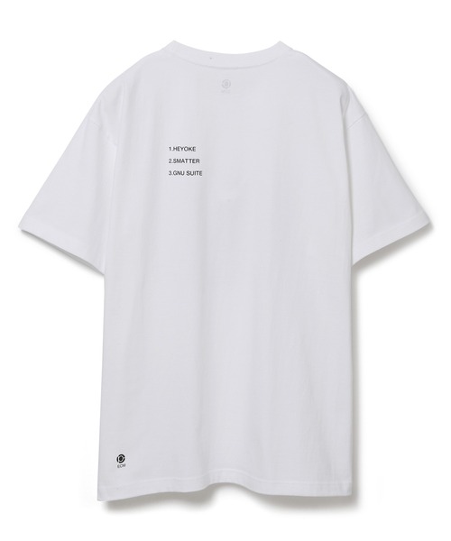 ADAM ET ROPE'（アダムエロペ）の「【ECM×10C】Kenny Wheeler Gnu High（Tシャツ/カットソー・メンズ・ホワイト/ブラック・M/XL/L）」の14枚目の写真