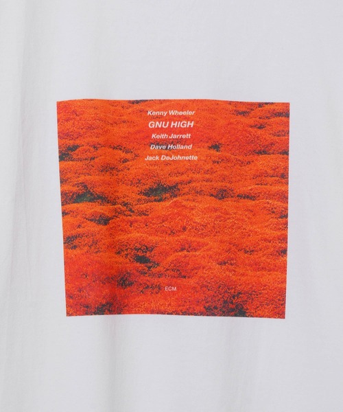 ADAM ET ROPE'（アダムエロペ）の「【ECM×10C】Kenny Wheeler Gnu High（Tシャツ/カットソー・メンズ・ホワイト/ブラック・M/XL/L）」の12枚目の写真