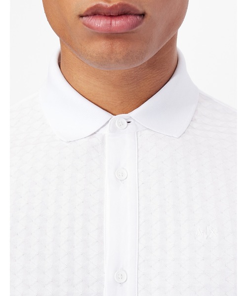 ARMANI EXCHANGE(アルマーニエクスチェンジ)の「【A|X アルマーニ エクスチェンジ】格子柄 長袖シャツ/SLIM(シャツ/ブラウス・メンズ・ホワイト/ネイビー・SMALL/MEDIUM/LARGE/X-SMALL)」の10枚目の写真