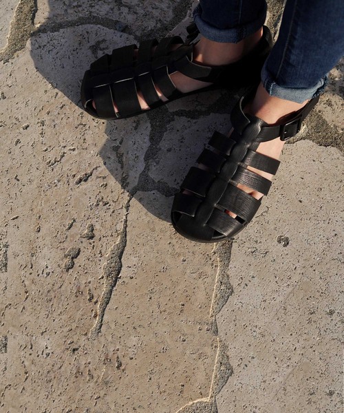 antiqua（アンティカ）の「グルカサンダル（サンダル・レディース・ブラック・L/LL/M/S）」の16枚目の写真