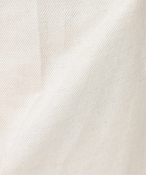 Spick & Span（スピックアンドスパン）の「シャンブレーツイル ハイバギーパンツ◆（その他パンツ・レディース・ネイビー/アイボリー・38/36/34）」の15枚目の写真