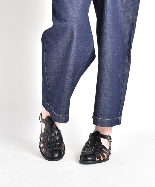 SVEC（シュベック）の「レザー グルカサンダル（サンダル・レディース・ブラック/ライトブラウン/ホワイト・38/39/35/36/37）」の11枚目の写真