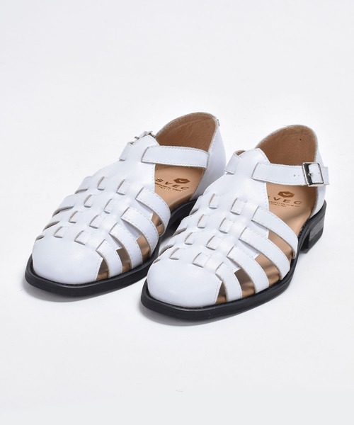 SVEC（シュベック）の「レザー グルカサンダル（サンダル・レディース・ブラック/ライトブラウン/ホワイト・38/39/35/36/37）」の17枚目の写真