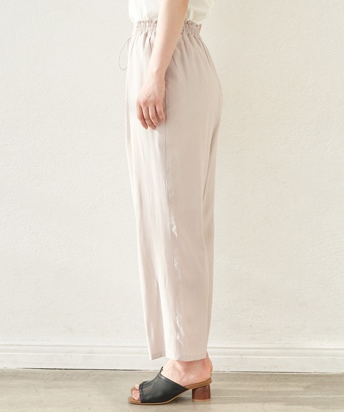 ROPE' PICNIC(ロペピクニック)の「【セットアップ対応】ガーゼ調パンツ(その他パンツ・レディース・ライトグレー/サックスブルー/ミント・40/38)」の13枚目の写真
