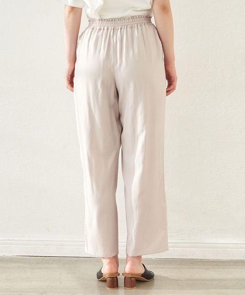 ROPE' PICNIC(ロペピクニック)の「【セットアップ対応】ガーゼ調パンツ(その他パンツ・レディース・ライトグレー/サックスブルー/ミント・40/38)」の6枚目の写真