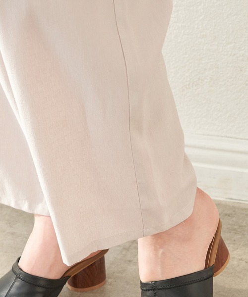 ROPE' PICNIC(ロペピクニック)の「【セットアップ対応】ガーゼ調パンツ(その他パンツ・レディース・ライトグレー/サックスブルー/ミント・40/38)」の12枚目の写真