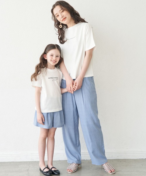 ROPE' PICNIC(ロペピクニック)の「【セットアップ対応】ガーゼ調パンツ(その他パンツ・レディース・ライトグレー/サックスブルー/ミント・40/38)」の11枚目の写真