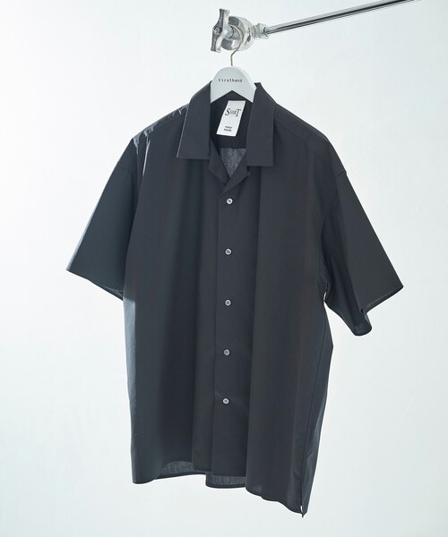 Firsthand（ファーストハンド）の「SHIRT Firsthand by 5525GALLERY/シャツファーストハンド5525ギャラリー オープンカラーシャツ（シャツ/ブラウス・メンズ・グレー/ブラック/ブルー/ホワイト/サックスブルー・M/L）」の10枚目の写真