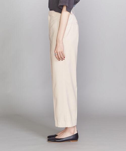 BEAUTY&YOUTH UNITED ARROWS（ビューティーアンドユースユナイテッドアローズ）の「BY リネンライククロップドフレアパンツ/ライナー（その他パンツ・レディース・ナチュラル・SMALL/MEDIUM/LARGE）」の3枚目の写真