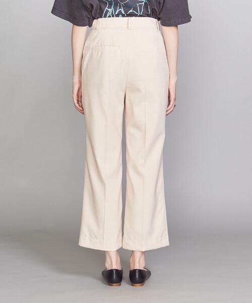 BEAUTY&YOUTH UNITED ARROWS（ビューティーアンドユースユナイテッドアローズ）の「BY リネンライククロップドフレアパンツ/ライナー（その他パンツ・レディース・ナチュラル・SMALL/MEDIUM/LARGE）」の4枚目の写真