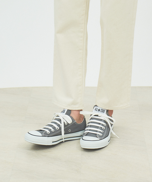 CONVERSE（コンバース）の「【CONVERSE/コンバース】CANVAS ALL STAR OX スニーカー（スニーカー・レディース・ホワイト/ブラック/グレー・24/24.5/23.5）」の10枚目の写真
