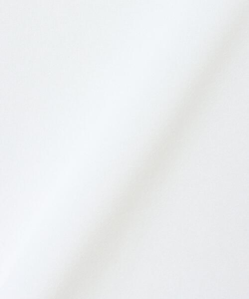 INGNI(イング)の「袖割れトップス(Tシャツ/カットソー・レディース・オフホワイト/グレー×サックスブルー/ブラック/スモークピンク・M)」の8枚目の写真