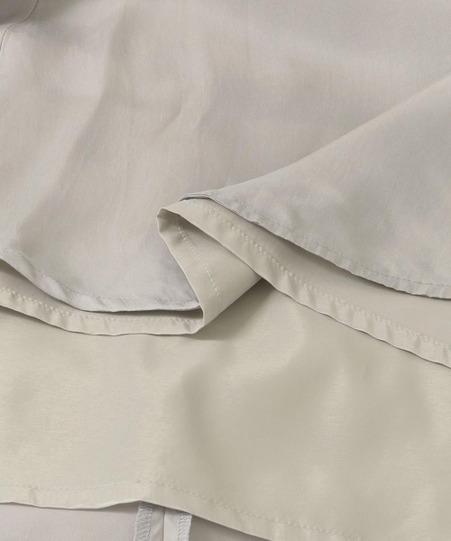 URBAN RESEARCH ROSSO WOMEN(アーバンリサーチ ロッソ)の「キュプラフレアスカート(スカート・レディース・ライトグレー/ベージュ/グリーン・38/36)」の20枚目の写真