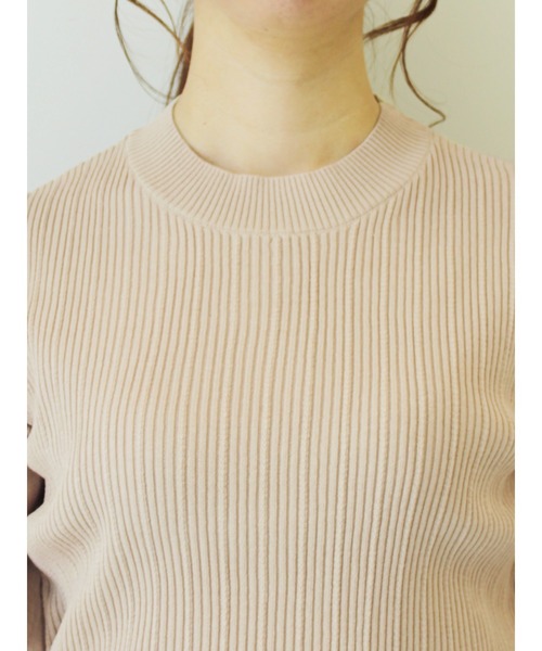 Te chichi（テチチ）の「袖プリーツプルオーバー（ニット/セーター・レディース・ベージュ/オフホワイト/ブラック・ﾌﾘ-）」の22枚目の写真