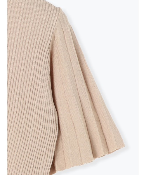 Te chichi（テチチ）の「袖プリーツプルオーバー（ニット/セーター・レディース・ベージュ/オフホワイト/ブラック・ﾌﾘ-）」の15枚目の写真