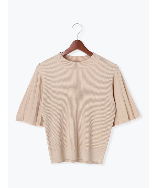 Te chichi（テチチ）の「袖プリーツプルオーバー（ニット/セーター・レディース・ベージュ/オフホワイト/ブラック・ﾌﾘ-）」の10枚目の写真